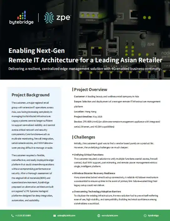 Enabling Next-Gen Remote IT Architecture for Leading Asian Retailer