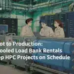 From Pilot to Production: Liquid-Cooled Load Bank Rentals That Keep HPC Projects on Schedule