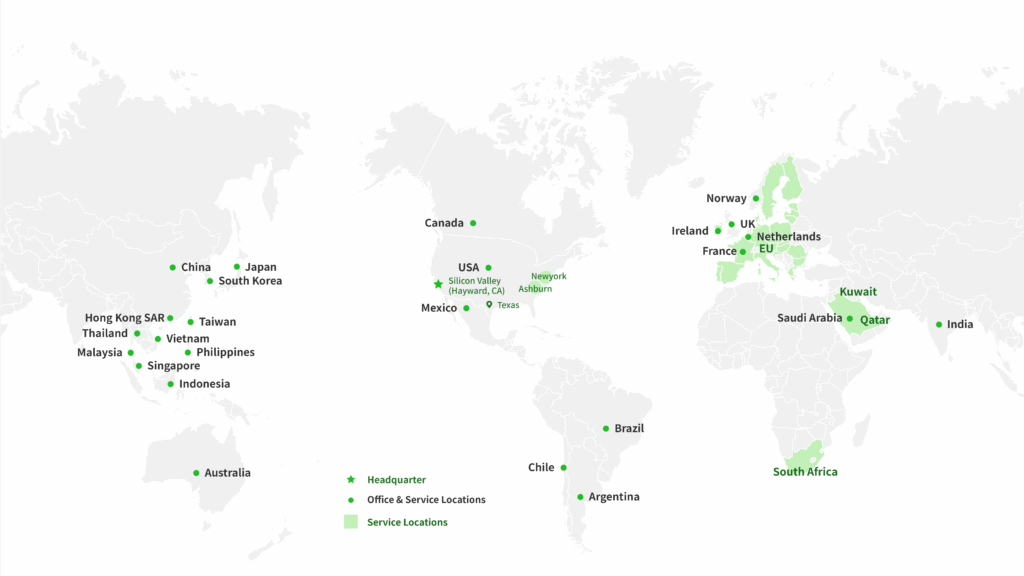 ByteBridge offices around the world