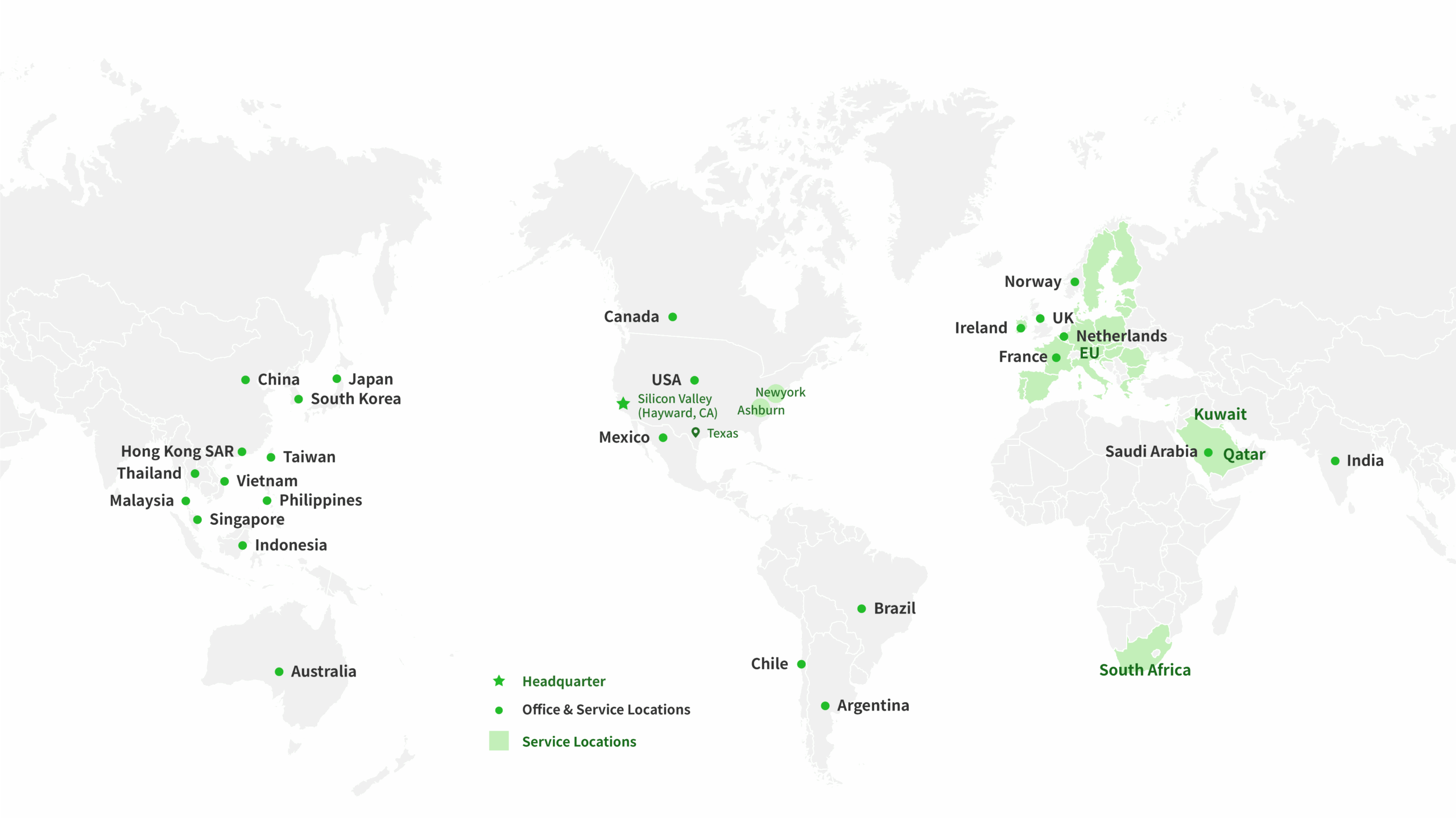 ByteBridge offices around the world