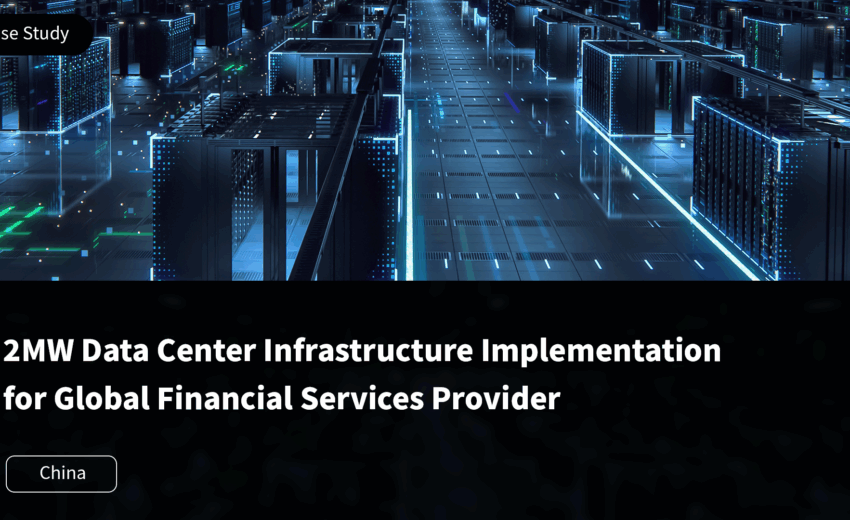 2MW Data Center Infrastructure Implementation for Global Financial Services Provider