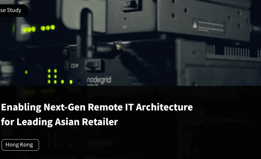 Enabling Next-Gen Remote IT Architecture for Leading Asian Retailer